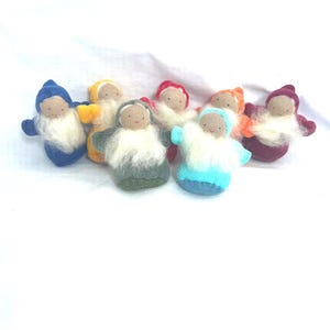Rainbow Pocket Gnomes Waldorf Dolls