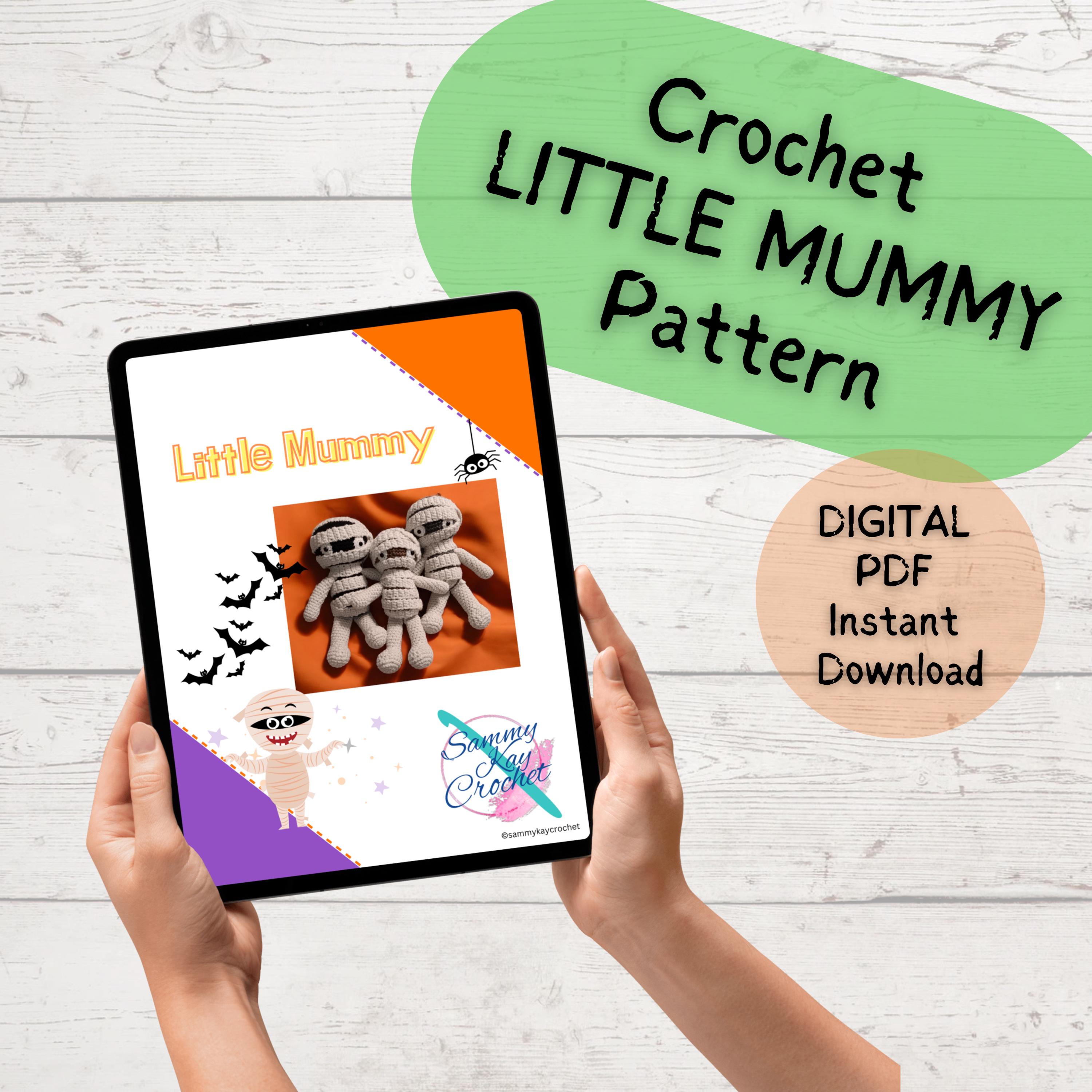 Little Mummy Halloween Amigurumi Pattern
