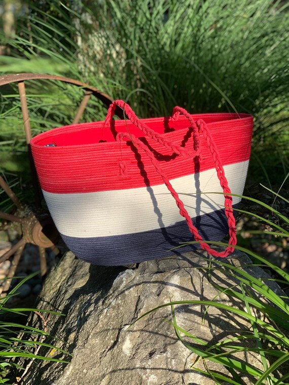 Long rope handbags sale