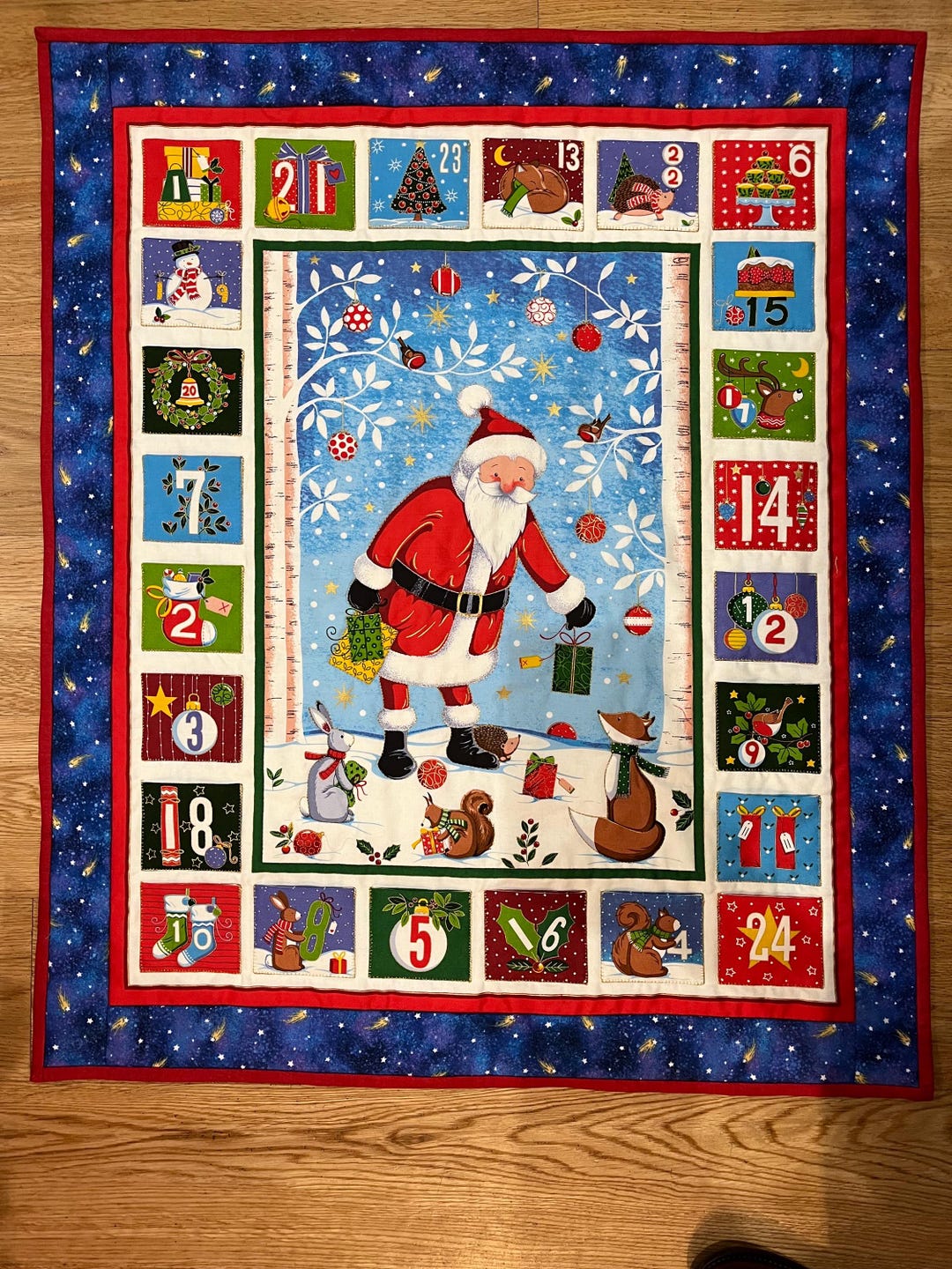 Advent Calendar, Santa Advent Calendar, Forest Friends Advent Calendar ...