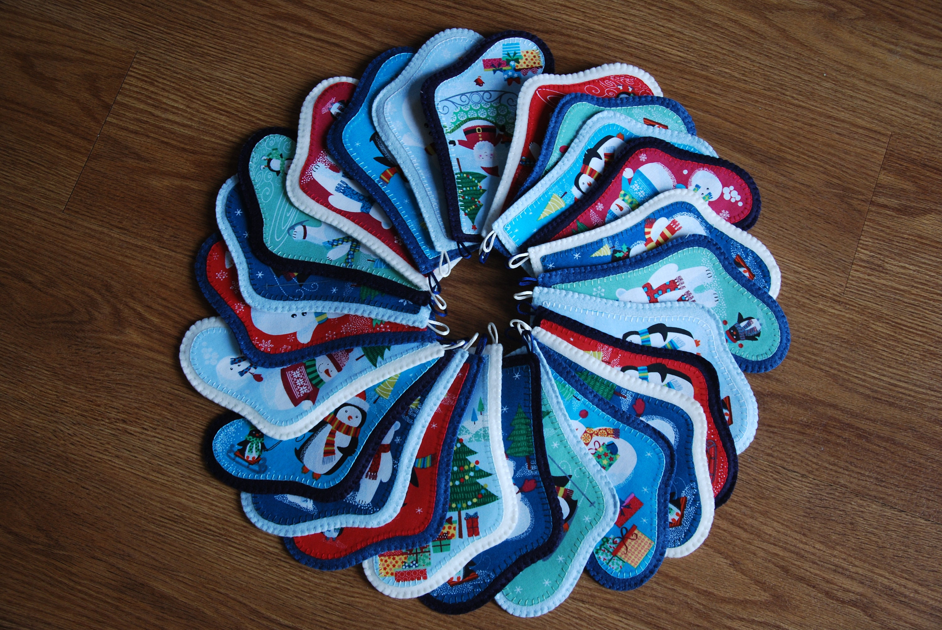 Advent Bunting Advent Calendar Fabric Advent Calendar Etsy UK