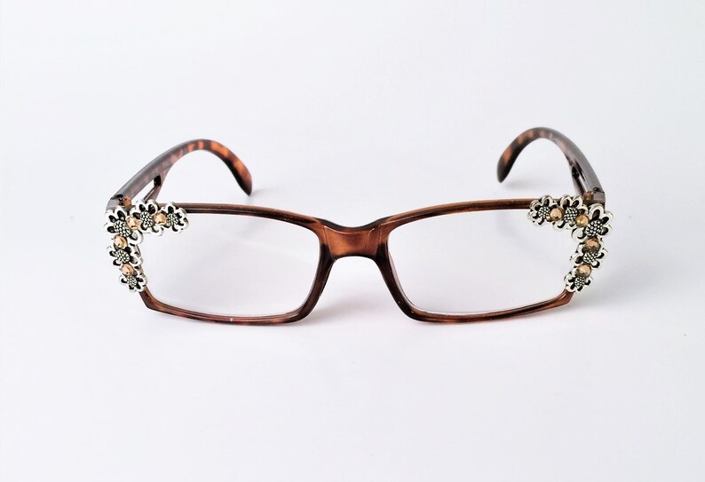 Women/'s reading glasses with Bling +3.75