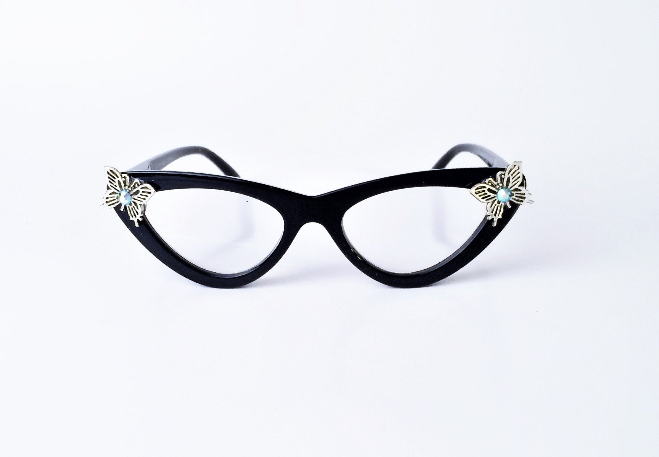 Gafas de lectura De Ojo de Gato 3.25 Etsy