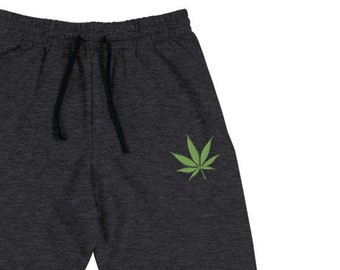 Reggae Rasta Marijuana Leaf Weed Men Sweatpants Joggers Pants Sports Trousers with Drawstring