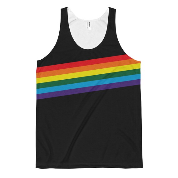 Gay Pride Tank Top / LGBTQ Pride Tank Top / Gay Pride Rainbow Etsy España