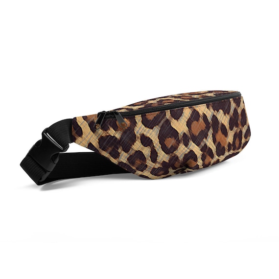 leopard fanny pack