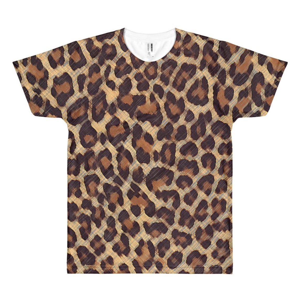 Cheetah Shirt / Textured Cheetah TShirt / Trendy Animal Print Etsy