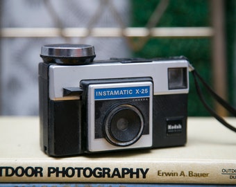 Classic Kodak Instamatic X-25 Cartridge Camera - Vintage 126 Film - Free Shipping