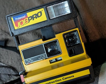 Yellow Polaroid Job Pro Instant Camera - Tested