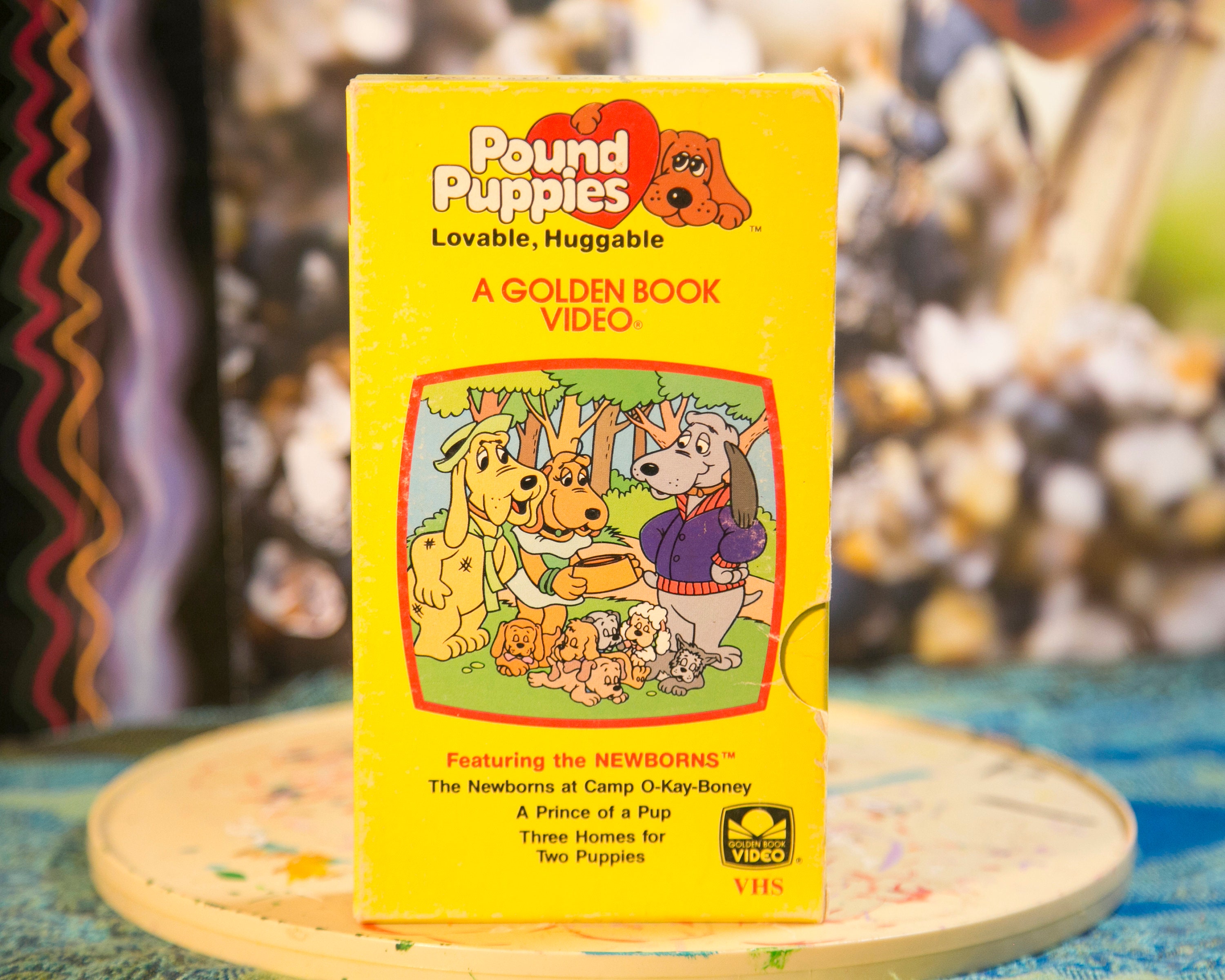 Pound Puppies Tales Golden Book Video Children's VHS - Etsy