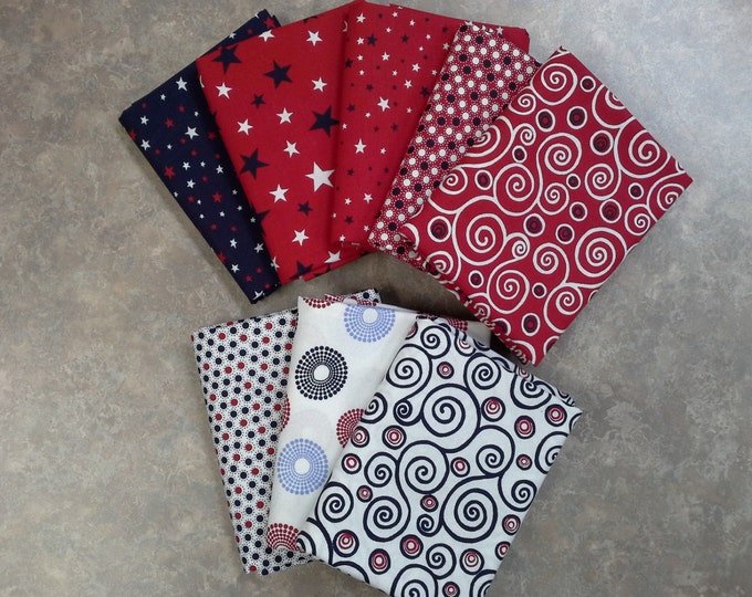 SALE Sweet Liberty Quilting Fabric by Blank Quilting fat Quarter Bundle
