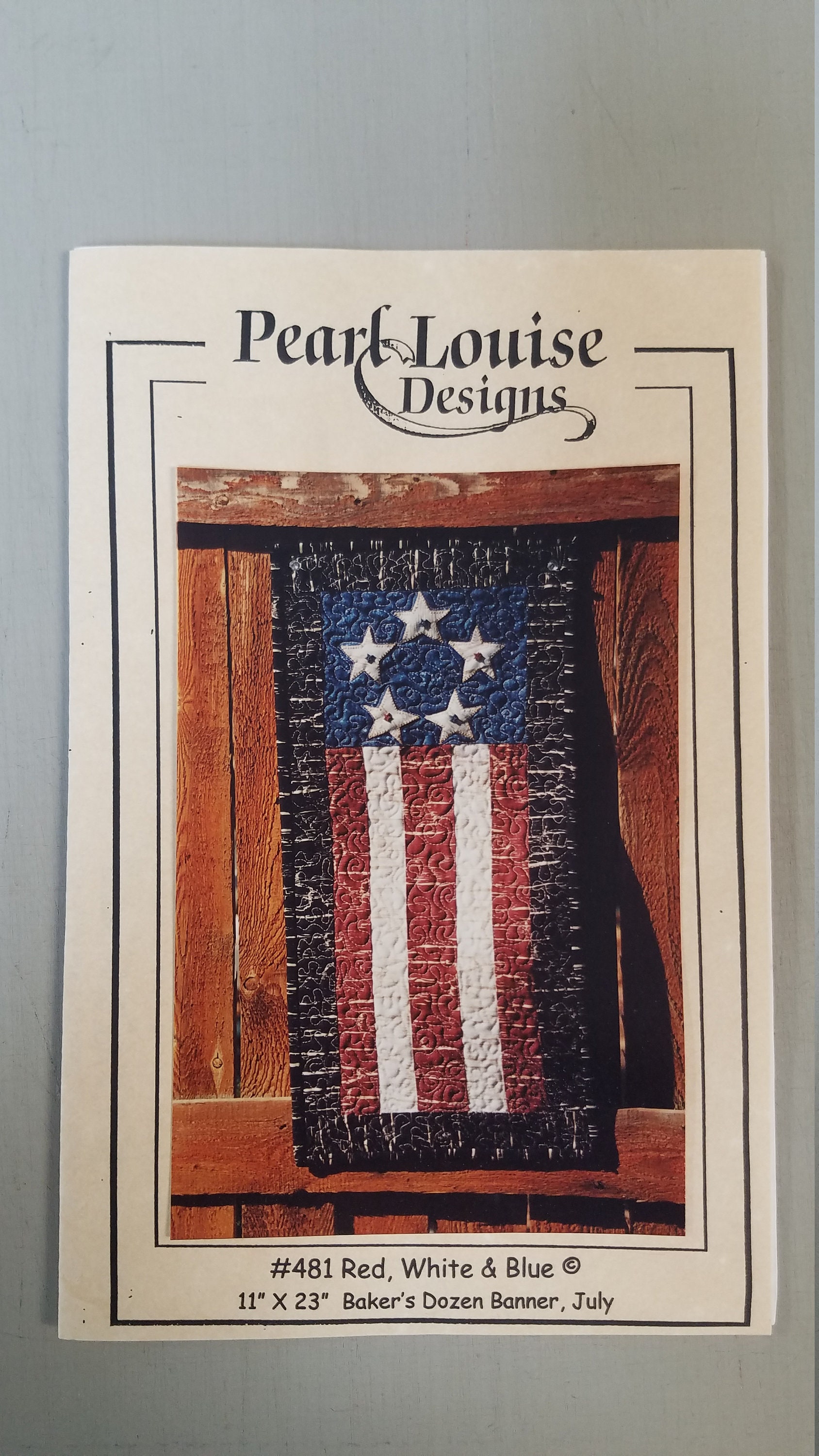 13 Patterns Pearl Louise Baker's Dozen Banner Quilt Patterns Etsy