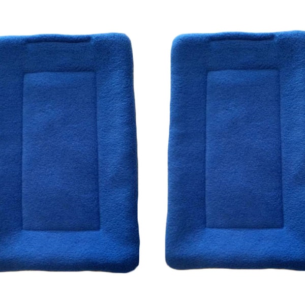 Heavy Duty Fleece Tunnel Potty Pads - Choose Size Color - Reversible - Reusable - Machine Wash - Made in US