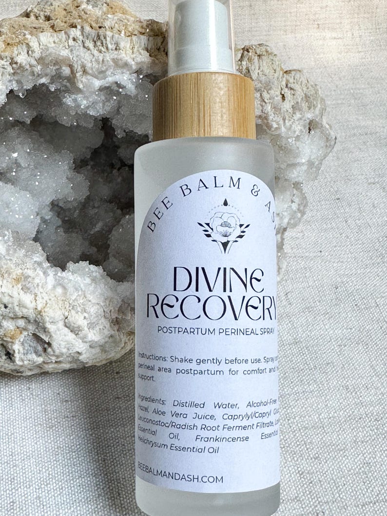 Divine Recovery // Postpartum Perineal Spray | Natural Herbal Mist for ...