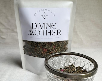Divine Mother // Organic Loose Leaf Herbal Tea for Postpartum Recovery, Hormone Balance & Reproductive Health