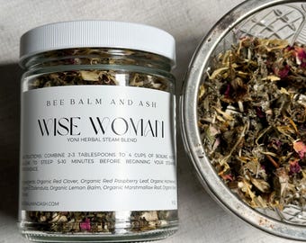 Organic Yoni Steam, Wise Woman Blend, Menopause Support