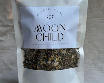 Organic Calming Herbal Tea for Kids: Sleep Support, Lemon Balm & Spearmint