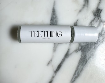Teething Baby Essential Oil Roller | Soothing Milestone Support & Gentle Aromatherapy (Ages 3+ Months)
