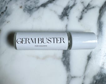 Germ Buster Children's Essential Oil Roller | Wellness Aromatherapy (Ages 2+)