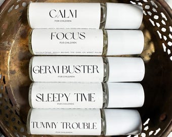 Home Apothecary | Children's Essential Oil Roller Collection | Aromatherapy Bundle | Ages 2+