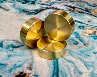 Fidget Spinner Brass 22mm weights - Bearing Replacement - DIY Spinner - Spinner Upgrage - Fidget Spinner Toy - Fidget Spinner