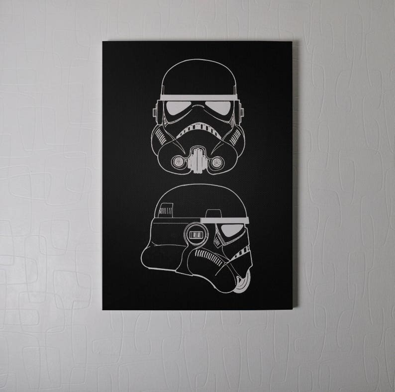 storm trooper canvas