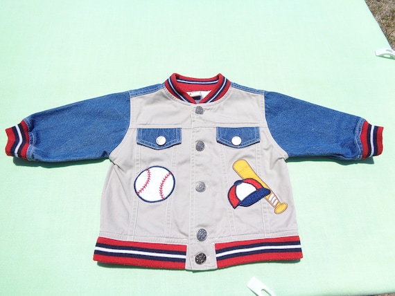 baby boy baseball jacket