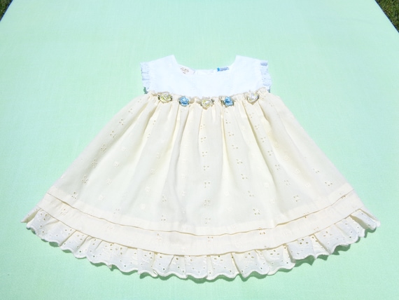 baby eyelet dress