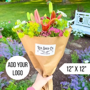 フラワーアレンジメント用の花束紙、フラワーラッピング用の花束コーン、フラワーアレンジメント用紙コーン、フローラルブーケ、クラフト紙スリーブ