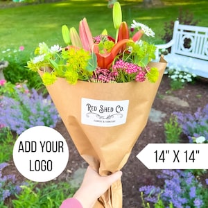 Floral bouquet paper bouquet holder bouquet sleeve flower wrap flower bouquet bag flower wrapping paper bouquet flower arrangement cone