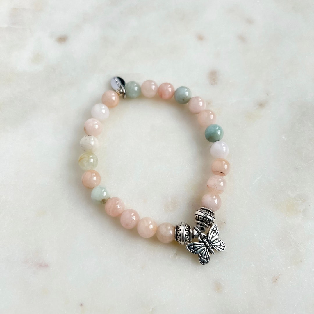 Bracelet Elastique Lot De 5 Bracelets Perles Extensibles Molain - Blanc 4-14 Mm | Bijou Élégant Pour Mariage Ou Soirée Bijoux Perles Synthétiques