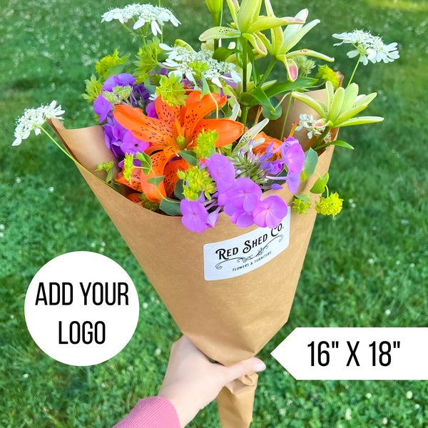 Paper bouquet holder bouquet sleeve flower wrap fresh flower bouquet wrap flower bouquet sleeve bouquet bag flower wrapping paper bouquet