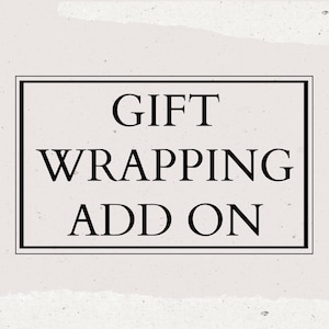 Gift Wrapping Add On EvaDane Bracelets Rings Necklaces