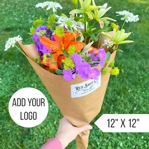Ramo de regalo flores de papel decoración de vivero ramo de flores