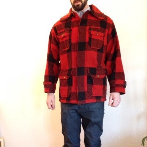50's Woolrich plaid jacket