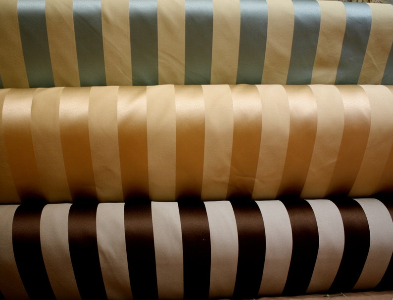 Jacquard Stripe Fabric sold By the Yard 58 wide Etsy