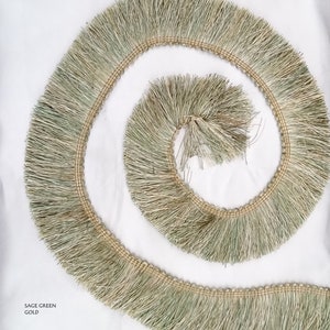 Brush Fringe 2 inches Pillow Trim, Drapery Trim, Decorative Trim, Sold By 2  yards