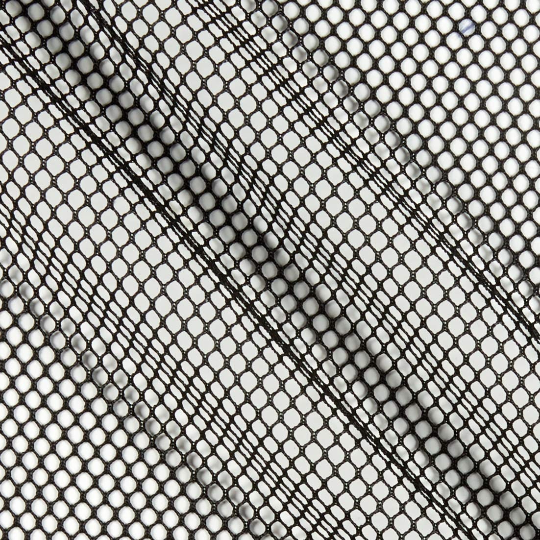 Air Mesh Black Fabric by The Yard 7mm Polyester Hex Mesh Etsy