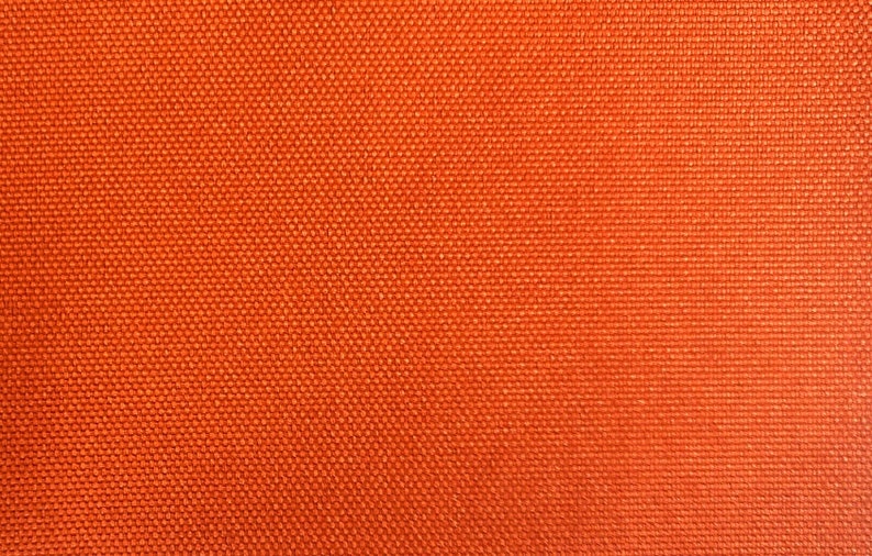 Waterproof Canvas Solid Indoor Outdoor Fabric, anti UV stain resistant 60 Sold by the yard 1,000 Denier Orange