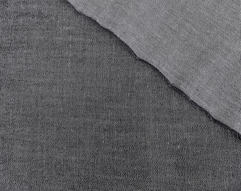 May include: A close-up of two different types of black fabric. One fabric is a sheer mesh, and the other is a woven fabric.