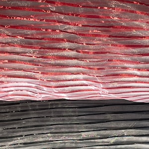 Stripe Sheer beautiful fabric 120&quot; sold by the yard