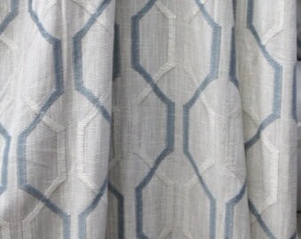 60'' wide Modern Printed 100% Linen, *pre-washed* Sold by the yard !