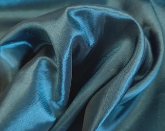 Taffeta White Fabric,  Faux Silk Taffeta Fabric | Fabric By The Yard 58" Free Shipping in USA.