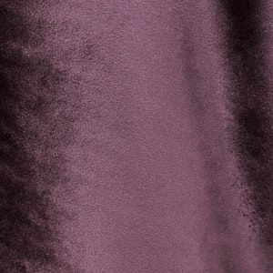 Microfluwelen stof, kleur pruim, draperie, luxe stoffering, bekleding, 60" breed, op maat gesneden verkocht, gratis verzending in de VS