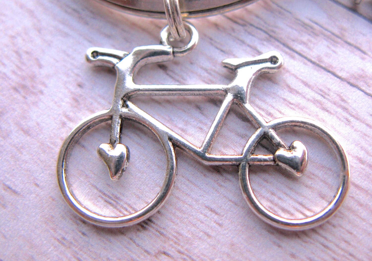 Charm Keychain Bicycle Charm Bicycle Keychain Bike Charm Etsy