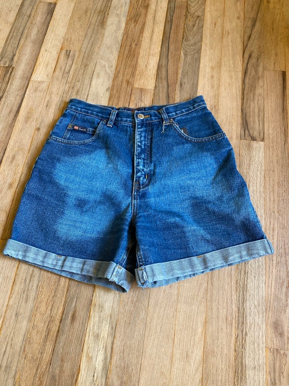 Size 9/10 Mom Jean Shorts Hand Bleached. Vintage Denim Shorts. Womens Jean  Shorts - Etsy