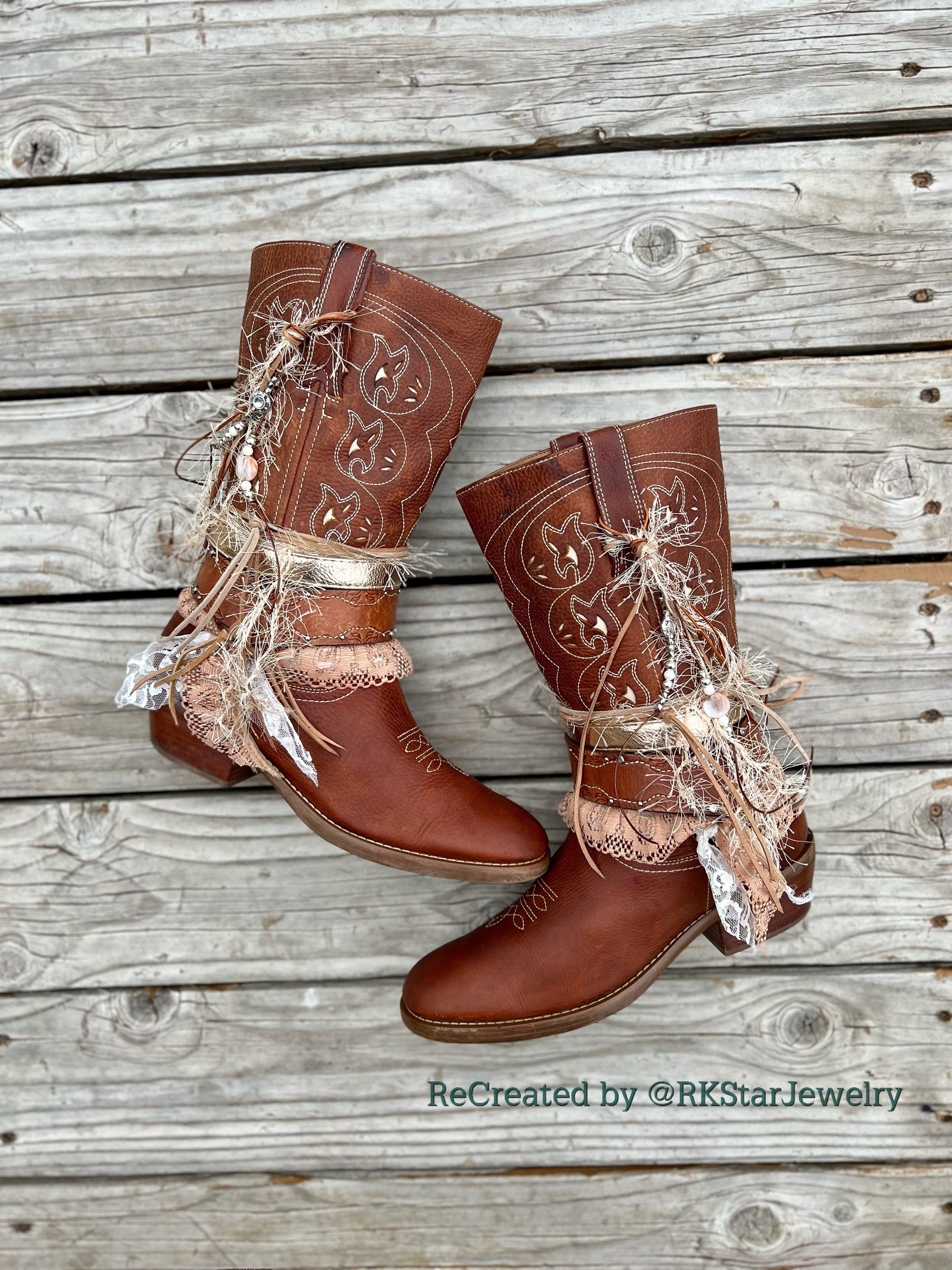 Size 11 Reddish Brown Tall Wide Calf 