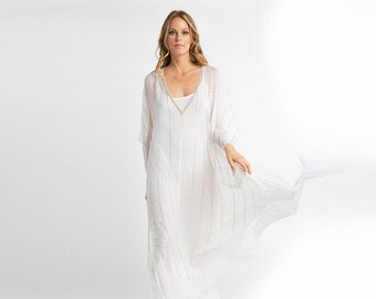 White Sequin Dress
