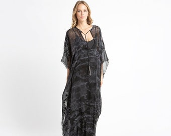 Black Silk Dress
