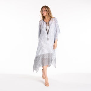 70% OFF JACI LIAT Printed Silk Dress